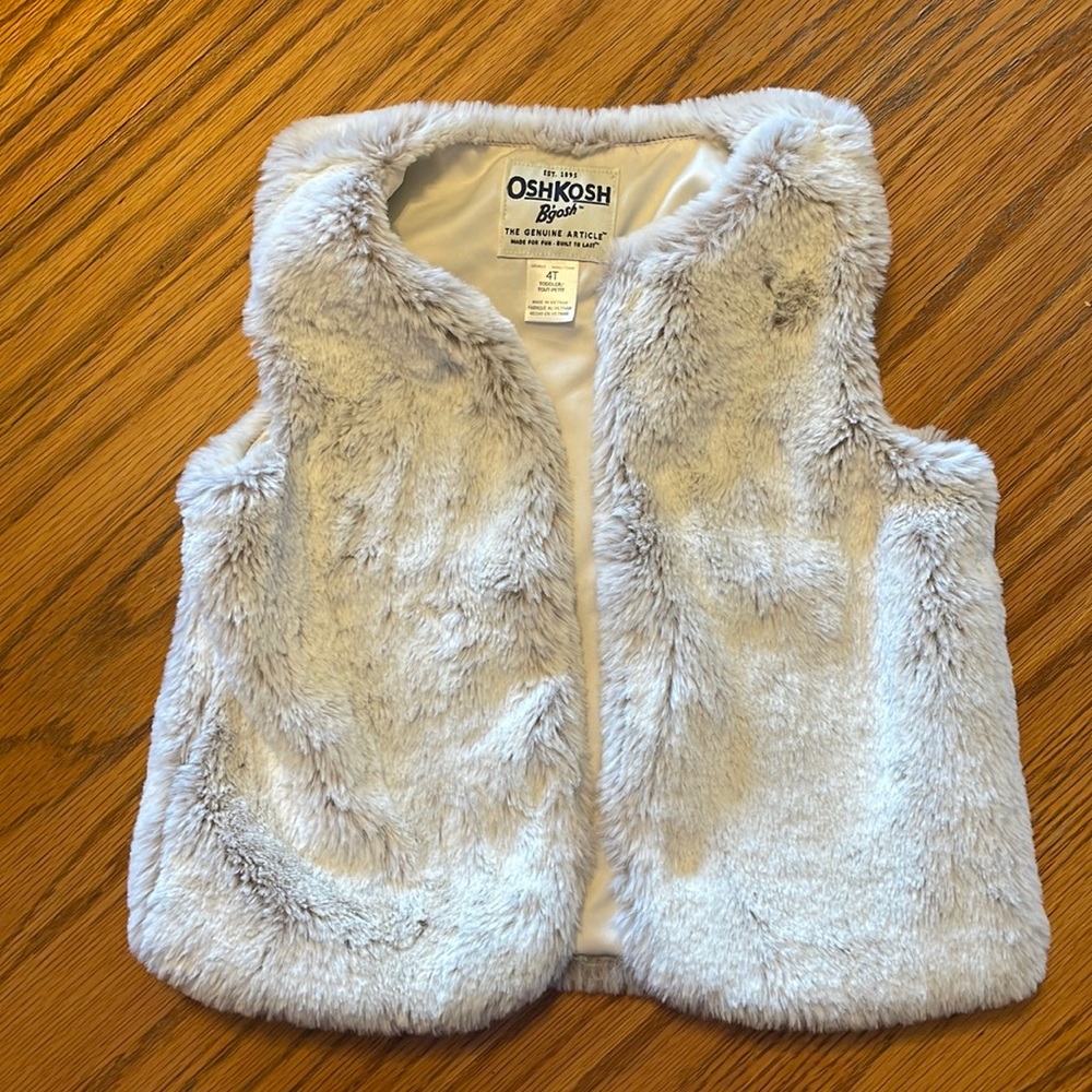 OshKosh fur vest
